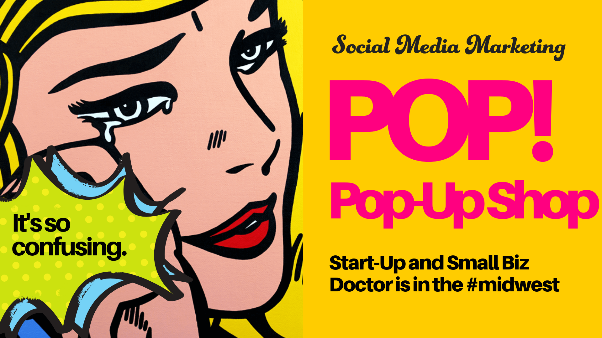 pop art, pop up shop, marketing shop, social media marketing, how to start a business, faceted media, Denver social media company, Global social media management company