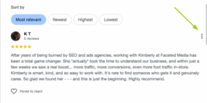 Denver best marketing agency Faceted Media, Faceted Media Denver marketing agency, Faceted Media Google Ads expert, Kimberly Hogate