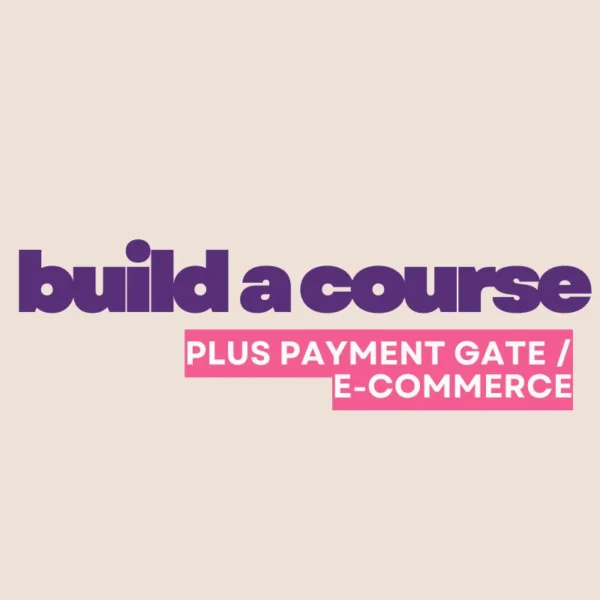 build a course on my website, how to build a course, help to build a course on my website.
