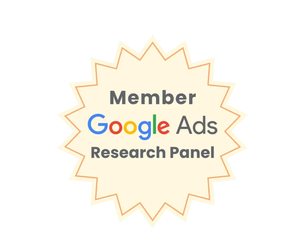 Kimberly Hogate, founder of Faceted Media marketing agency in Denver Colorado is an expert and exclusive panel member of the invite only Google Ads Research Panel program.