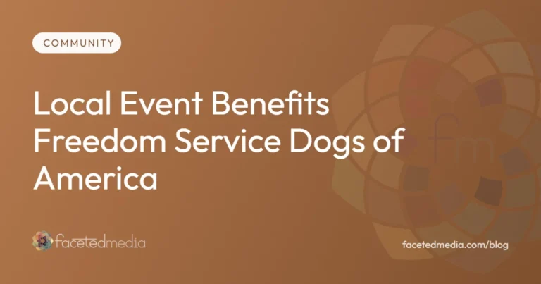 Local Denver event benefiting Freedom Service Dogs of America, community news from Faceted Media